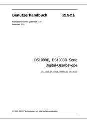 RIGOL Technologies DS1052D Benutzerhandbuch