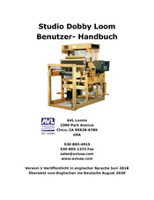 AVL Looms Studio Dobby Loom Benutzerhandbuch
