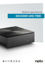 net+ UHD 7900 Bedienungsanleitung