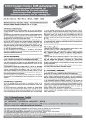 Tillig Bahn 83801 Handbuch
