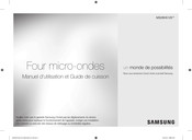 Samsung MS28H5125 Serie Bedienungsanleitung Mit Zubereitungshinweisen