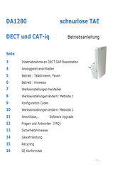 DOSCH&AMAND DA1280 Betriebsanleitung