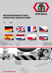 ATH-Heinl W142 Bedienungsanleitung