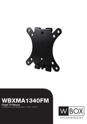 WBOX Technologies WBXMA1340FM Montageanleitung