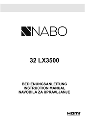 Nabo 32 LX3500 Bedienungsanleitung