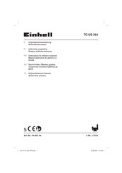EINHELL TC-US 350 Originalbetriebsanleitung