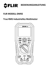 FLIR DM92 Bedienungsanleitung