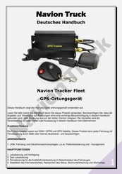 NavionTruck Navion Tracker Fleet Handbuch