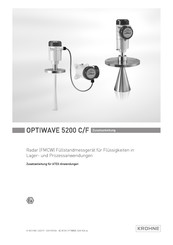 KROHNE OPTIWAVE 5200 C Zusatzanleitung