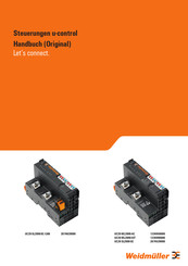 Weidmuller u-control UC20-WL2000-AC Handbuch