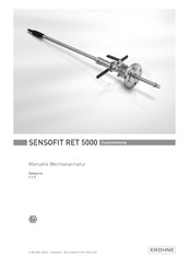 KROHNE SENSOFIT RET 5000 Zusatzanleitung