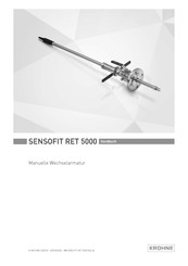 KROHNE SENSOFIT RET 5000 Handbuch