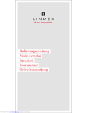 Limmex emergency Bedienungsanleitung
