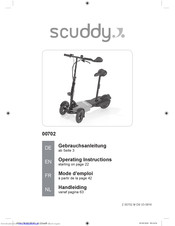 Scuddy 00702 Gebrauchsanleitung