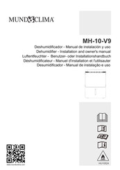mundoclima MH-10-V9 Benutzer- Oder Installationshandbuch