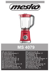 Mesko MS 4079 Bedienungsanweisung
