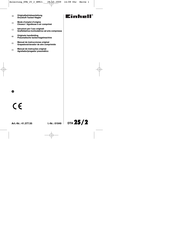 EINHELL 41.377.55 Originalbetriebsanleitung