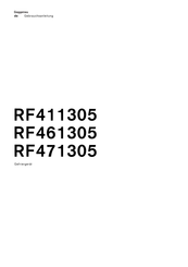 Gaggenau RF461305 Gebrauchsanleitung