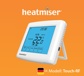 Heatmiser Touch-RF Bedienungsanleitung