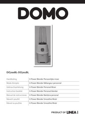 Linea 2000 Domo X-Power DO700BL Gebrauchsanleitung