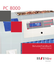 hbw PC 8000 Benutzerhandbuch