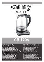 Camry Premium CR 1294 Bedienungsanweisung