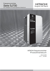 Hitachi SJ700 Serie Produkthandbuch
