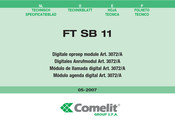 Comelit FT SB 11 Technikblatt