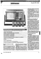 Helmut Singer Elektronik PM 3585/90 Handbuch