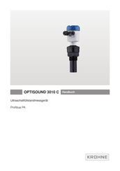 KROHNE OPTISOUND 3010C Handbuch