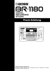 Boss BR-1180 Praxis-Anleitung