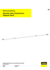 Viega Advantix Vario 4967.31 Gebrauchsanleitung