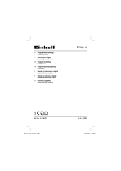 EINHELL BT-KLL 10 Originalbetriebsanleitung