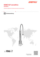 Gemü 567 Betriebsanleitung