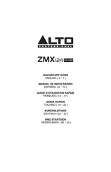 Alto Professional ZMX124FX USB Kurzanleitung