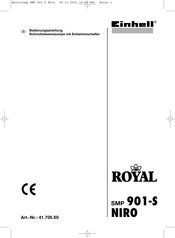 EINHELL Royal SMP 901-S NIRO Bedienungsanleitung