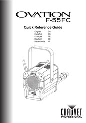 Chauvet Professional Ovation F-55FC Schnellanleitung