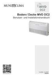 MUNDO CLIMA MVD DC2 Benutzer- Und Installationshandbuch