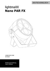 Lightmaxx Nano PAR FX Bedienungsanleitung