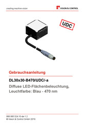 Vision & Control DL30x30-B470/UDC/-a Gebrauchsanleitung