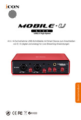 ICON MobileU Live Benutzerhandbuch
