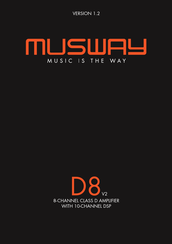 Musway D8v2 Bedienungsanleitung