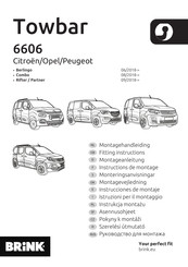 Brink 6606 Montageanleitung