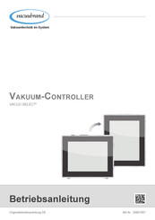 vacuubrand Vacuu-Select Betriebsanleitung