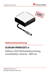 Vision & Control DL60x60-IR850/UDC/-a Gebrauchsanleitung