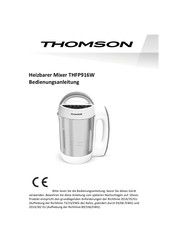 THOMSON THFP916W Bedienungsanleitung