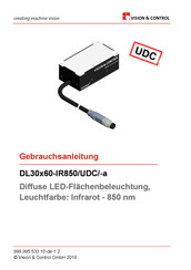 Vision & Control DL30x60-IR850/UDC/-a Gebrauchsanleitung
