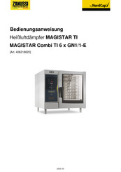 Nordcap MAGISTAR Combi TI 6 x GN1/1-E Bedienungsanweisung