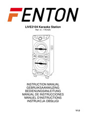 Fenton LIVE2104 Bedienungsanleitung