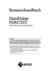 Eizo DuraVision FDS1721T Benutzerhandbuch